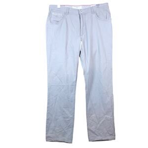 Brax Mens Jeans Gray Denim Chuck Modern Straight Lightweight Stretch 32x34